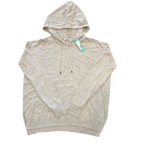 Cozy Beige Hooded Sweater